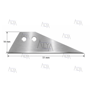 OK BIÇAK 51 x 14 x 0.50mm Karbon